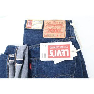 NWT Levis jeans LVC Womens 27 503BXX Straight Leg Button Fly Selvedge 503b xx